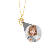 <transcy>Peakmart ™ dolphin necklace with photo of your choice</transcy>