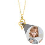 Diamant-Herz mit Wunschfoto