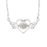 <transcy>Heart angel wing chain with photo of your choice</transcy>