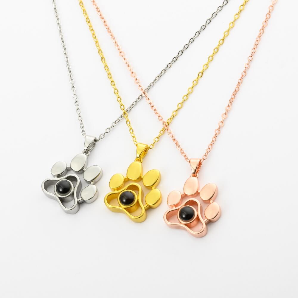 Pfotenkette mit Wunschfoto Juwelen Accessoires Kette